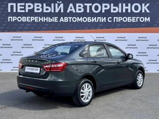2016 Lada (ВАЗ) Vesta I, зелёный, 644900 рублей, вид 5