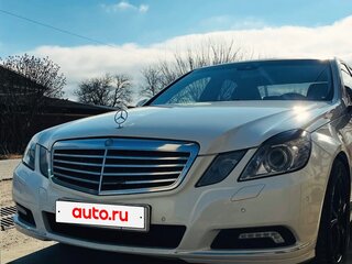 2009 Mercedes-Benz E-Класс 350 IV (W212, S212, C207), белый, 1350000 рублей, вид 2