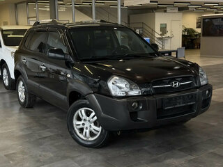 2005 Hyundai Tucson I, чёрный, 599000 рублей, вид 2