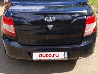 2018 Lada (ВАЗ) Granta I, чёрный, 469000 рублей, вид 4