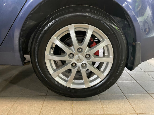 2008 Mitsubishi Lancer X, синий, 539000 рублей - вид 9