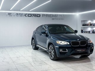 2013 BMW X6 30d I (E71) Рестайлинг, синий, 2100000 рублей, вид 2