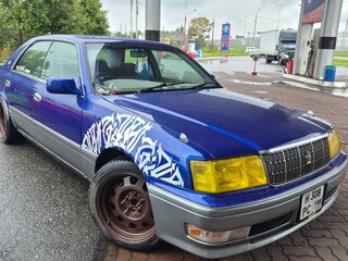 1998 Toyota Crown X (S150), синий, 600000 рублей, вид 3