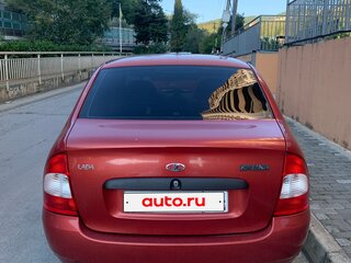 2006 Lada (ВАЗ) Kalina I, красный, 250000 рублей, вид 4