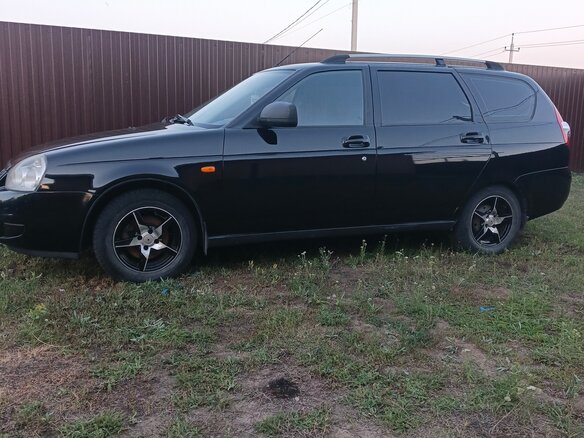 2012 Lada (ВАЗ) Priora I, чёрный, 345000 рублей - вид 4
