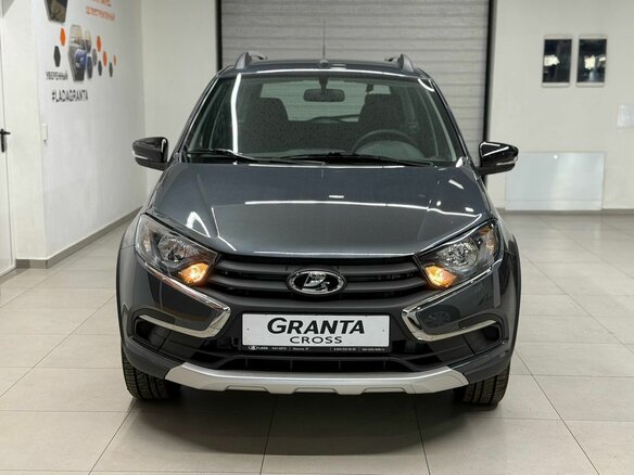 2026 Lada (ВАЗ) Granta Cross I Рестайлинг, серый - вид 2