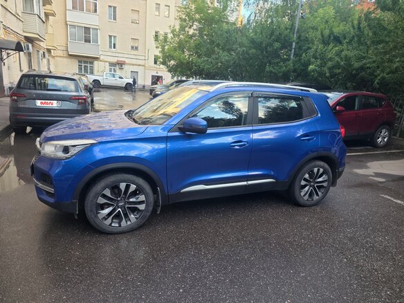 2021 Chery Tiggo 4 I Рестайлинг, синий, 1250000 рублей - вид 5