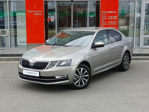 2019 Skoda Octavia III (A7) Рестайлинг, коричневый, 2399000 рублей