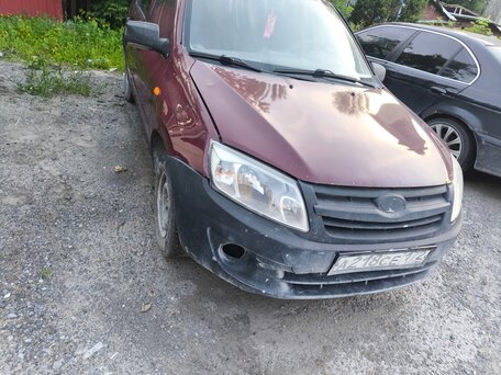 2013 Lada (ВАЗ) Granta I, красный, 230000 рублей, вид 2
