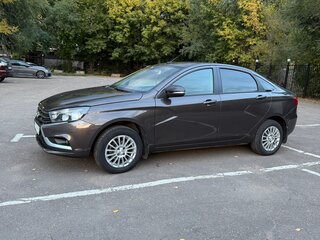 2016 Lada (ВАЗ) Vesta I, коричневый, 740000 рублей, вид 2