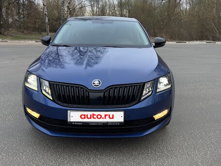 2019 Skoda Octavia III (A7) Рестайлинг, синий, 1550000 рублей, вид 2