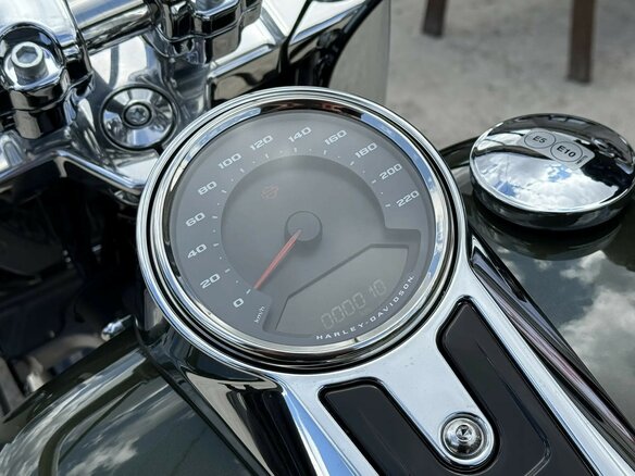 2026 Harley-Davidson Fat Boy, зелёный, 4200000 рублей - вид 12