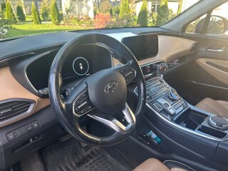 2021 Hyundai Santa Fe IV Рестайлинг, серый, 2950000 рублей, вид 5