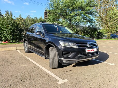 2015 Volkswagen Touareg II Рестайлинг, чёрный, 2999999 рублей, вид 3