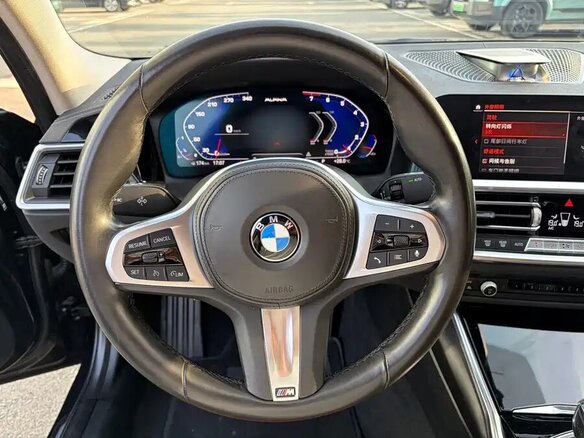 2022 BMW 3 серии 320Li VII (G2x), чёрный - вид 3
