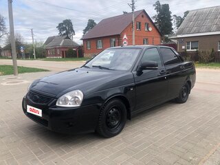 2008 Lada (ВАЗ) Priora I, зелёный, 420000 рублей, вид 1