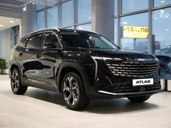 2026 Geely Atlas II, чёрный, 3449990 рублей