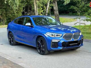 2020 BMW X6 M50d III (G06), синий, 6500000 рублей, вид 2