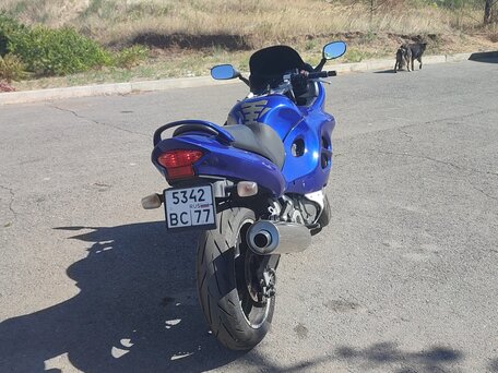 2005 Suzuki GSX 600F Katana, синий, 380000 рублей, вид 3