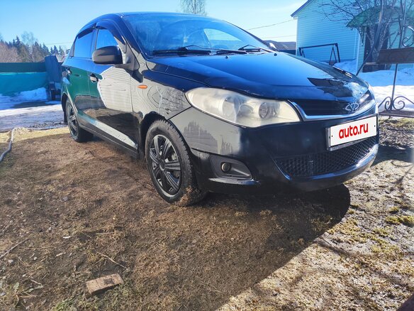 2012 Chery Bonus (A13), чёрный, 185000 рублей - вид 2