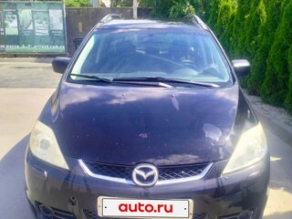 2007 Mazda 5 I (CR), чёрный, 450000 рублей, вид 1