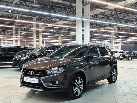 2020 Lada (ВАЗ) Vesta SW Cross I, коричневый, 1009000 рублей, вид 1