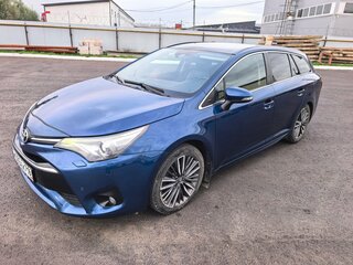 2017 Toyota Avensis III Рестайлинг 2, синий, 1650000 рублей, вид 4