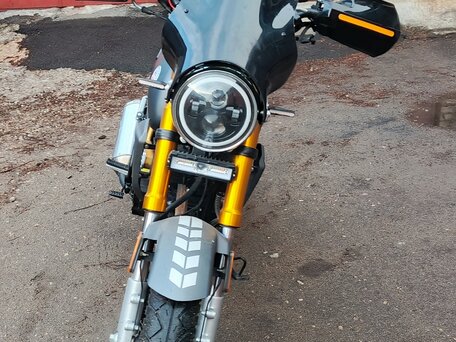 2023 Motoland Scrambler 250, коричневый, 150000 рублей, вид 3