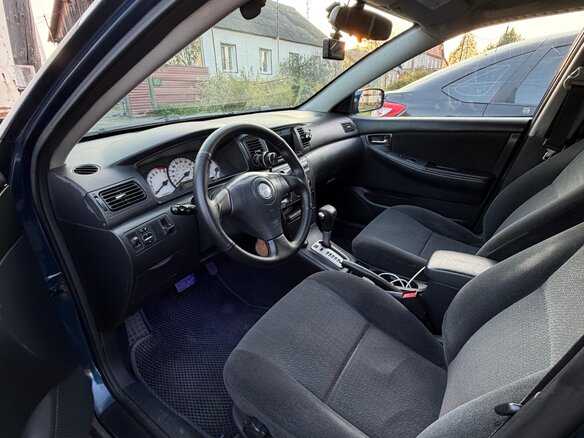 2003 Toyota Corolla IX (E120, E130), синий, 600000 рублей - вид 5