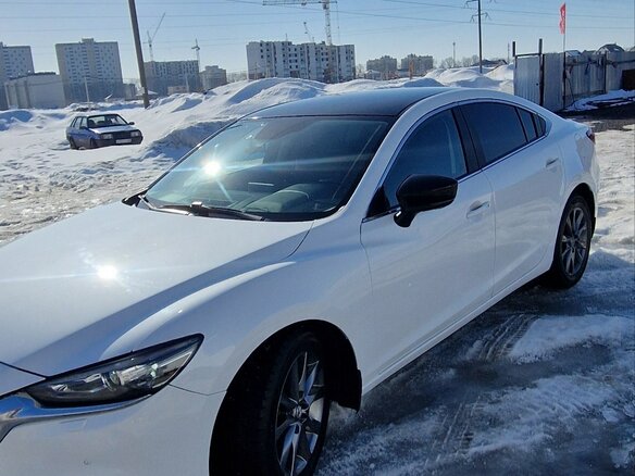2021 Mazda 6 III (GJ) Рестайлинг 2, белый, 2100000 рублей - вид 4