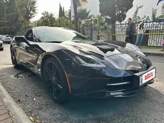 2014 Chevrolet Corvette Stingray C7, чёрный, 8990000 рублей, вид 3