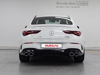 2025 Mercedes-Benz CLA AMG 45 AMG S II (C118, X118) Рестайлинг, белый, 11666666 рублей, вид 4