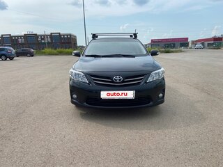 2010 Toyota Corolla X (E140, E150) Рестайлинг, чёрный, 792000 рублей, вид 3