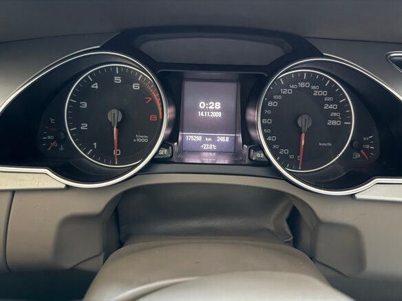 2009 Audi A5 I (8T), чёрный, 1100000 рублей - вид 6