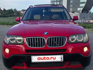 2006 BMW X3 25i I (E83) Рестайлинг, красный, 990000 рублей, вид 2