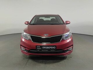 2016 Kia Rio III Рестайлинг, красный, 855000 рублей, вид 2