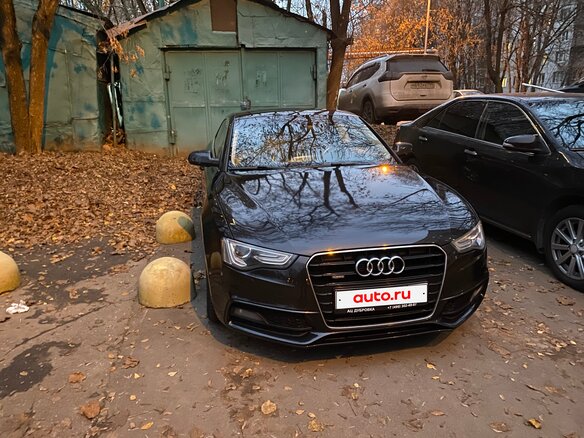 2015 Audi A5 I (8T) Рестайлинг, чёрный, 1600000 рублей - вид 9
