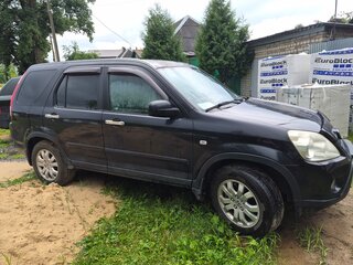 2005 Honda CR-V II Рестайлинг, чёрный, 650000 рублей, вид 4