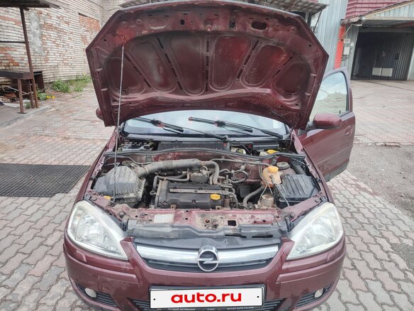 2005 Opel Corsa C Рестайлинг, красный, 145000 рублей - вид 1