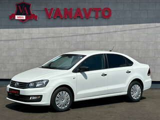 2019 Volkswagen Polo V Рестайлинг, белый, 1215000 рублей, вид 1