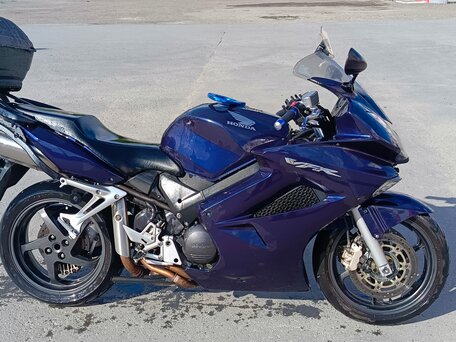 2007 Honda VFR 800, синий, 650000 рублей, вид 2