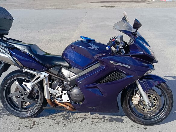 2007 Honda VFR 800, синий, 650000 рублей - вид 1