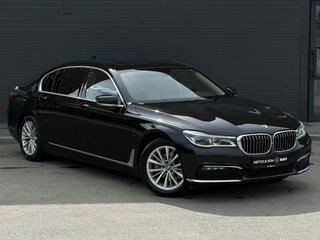 2018 BMW 7 серии Long 730Ld xDrive VI (G11/G12), чёрный, 2599000 рублей, вид 3