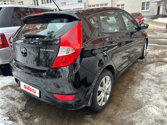 2011 Hyundai Solaris I, чёрный - вид 8