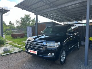 2016 Toyota Land Cruiser 200 Series Рестайлинг 2, чёрный, 4900000 рублей, вид 2