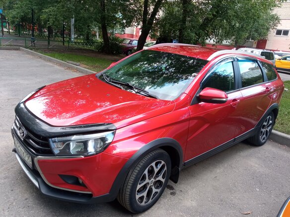 2020 Lada (ВАЗ) Vesta SW Cross I, красный, 1099000 рублей - вид 16