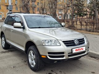 2003 Volkswagen Touareg I, серый, 900000 рублей, вид 3