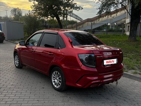 2020 Lada (ВАЗ) Granta I Рестайлинг, красный, 600000 рублей, вид 4