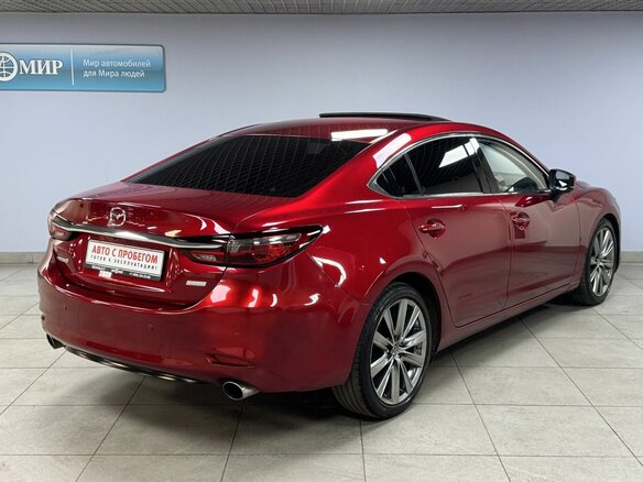 2019 Mazda 6 III (GJ) Рестайлинг 2, красный, 2280000 рублей - вид 6
