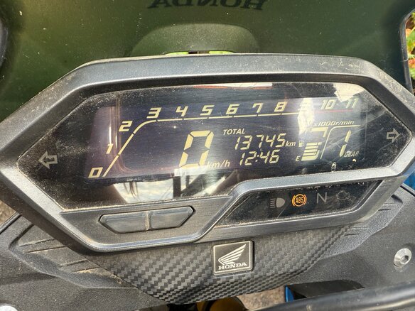2020 Honda CB 200X, серый, 350000 рублей - вид 2